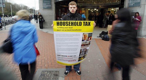 household tax protest