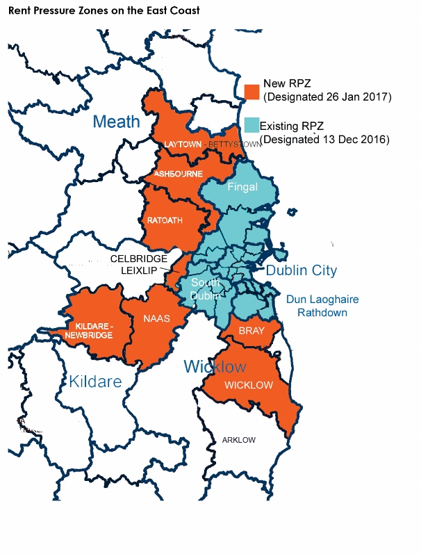 TopComHomes - Ireland's Rent Pressure Zones.
