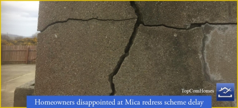 Homeowners disappointed at Mica redress scheme delay Ireland